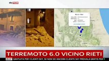 Amatrice Italy earthquake and Map
