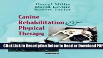 [PDF] Canine Rehabilitation and Physical Therapy, 1e Free Online