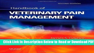 [Download] Handbook of Veterinary Pain Management, 2e Popular Online