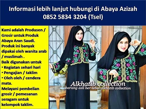 Dress abaya | 0852 5834 3204 (Tsel)