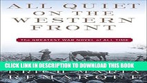 New Book All Quiet on the Western Front