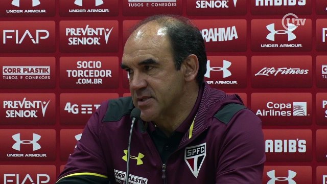 Ricardo Gomes fala dos problemas do São Paulo devido aos maus resultados