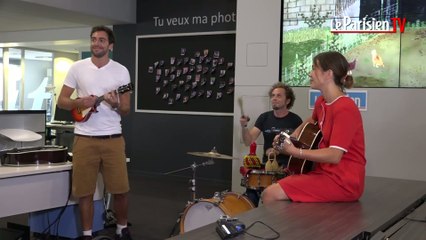 Cocoon chante « Chupee » en live au Parisien