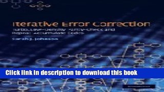 Read Iterative Error Correction: Turbo, Low-Density Parity-Check and Repeat-Accumulate Codes