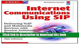 Read Internet Communications Using SIP  Ebook Free