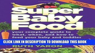 [PDF] Super Baby Food Full Colection