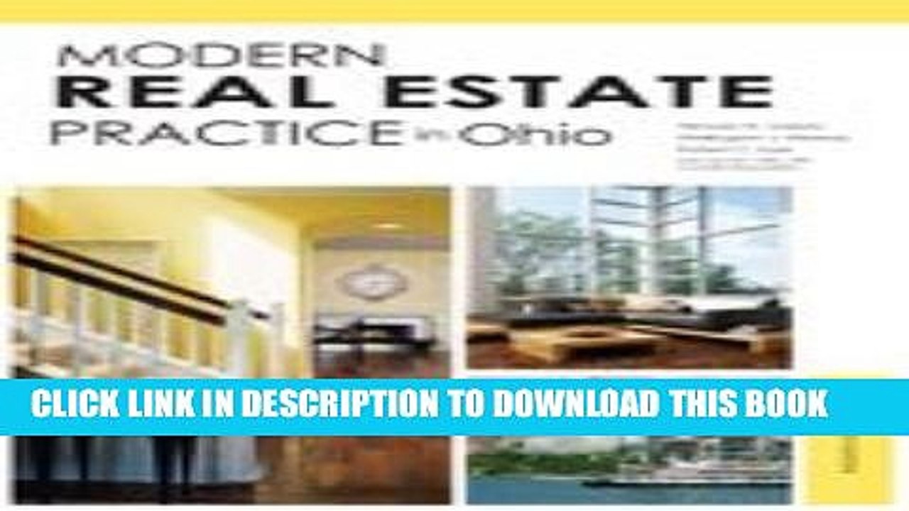 [PDF] Modern Real Estate Practice in Ohio Full Online