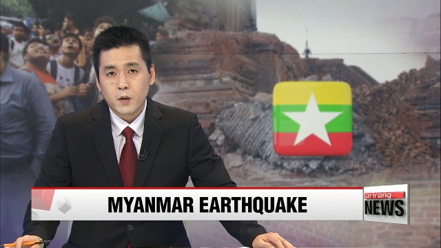 6.8 magnitude earthquake hits Myanmar..kills 1