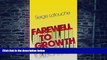 Big Deals  Farewell to Growth  Best Seller Books Most Wanted