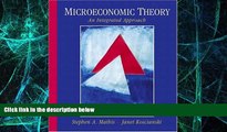 Big Deals  Microeconomic Theory: An Integrated Approach  Best Seller Books Most Wanted