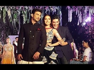 Shraddha & Sushant's Stylish Ramp Walk | Manish Malhotra Show | LFW 2016