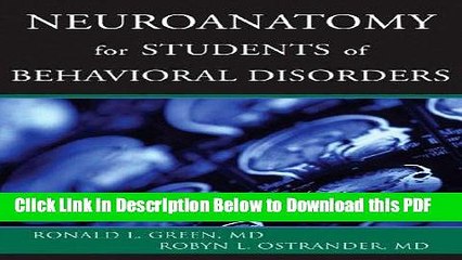 [Read] Neuroanatomy for Students of Behavioral Disorders Ebook Free