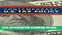 [PDF] Contemporary U.S. Tax Policy (Urban Institute Press) Popular Online