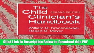 [Read] The Child Clinician s Handbook, 2nd Edition Popular Online