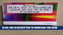 [PDF] Basic ICD 10-CM/PCS and ICD-9-CM Coding, 2012 Edition Full Online