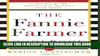 New Book The Fannie Farmer Cookbook: Anniversary