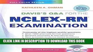 New Book Davis s Q A for the NCLEX-RNÂ® Examination