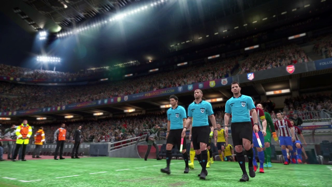 PES 17 DEMO - Atletico Madrid vs Arsenal SUPERSTAR