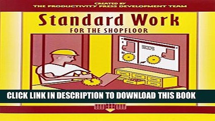 [PDF] Standard Work for the Shopfloor (The Shopfloor Series) Popular Collection