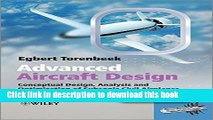 Read Advanced Aircraft Design: Conceptual Design, Technology and Optimization of Subsonic Civil