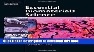 Read Essential Biomaterials Science (Cambridge Texts in Biomedical Engineering)  Ebook Online