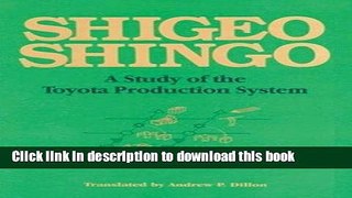 Read A Study of the Toyota Production System: From an Industrial Engineering Viewpoint (Produce