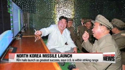Kim Jong-un hails SLBM launch as 'greatest success'