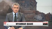Myanmar quake damages 185 ancient Buddhist pagodas in Bagan