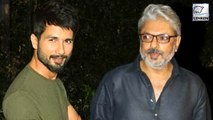 Shahid Kapoor SPOTTED At Sanjay Leela Bhansali's House