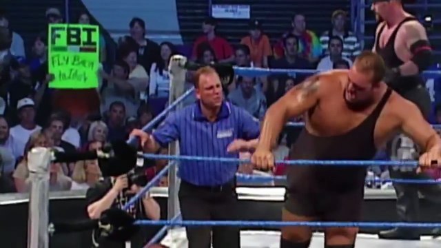 Brock Lesnar and Undertaker vs Big Show and FBI - WWE SmackDown 5_29_2003 (HD)