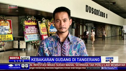 Arus Pendek Listrik, Penyebab Kebakaran Gudang di Tangerang