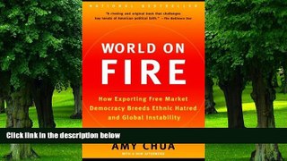 Big Deals  World on Fire: How Exporting Free Market Democracy Breeds Ethnic Hatred and Global