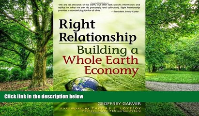 Big Deals  Right Relationship: Building a Whole Earth Economy  Free Full Read Most Wanted