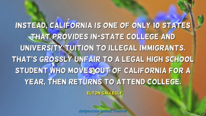 Elton Gallegly Quotes #2