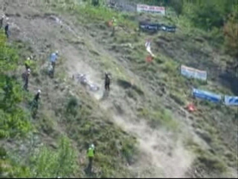 Montée impossible Valvignères juillet 2007