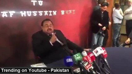 Altaf Hussain Giving Order to His Workers to Attack