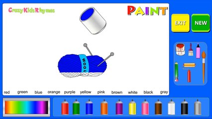 Learn Colors with Pictures | Kids Children Toddlers Baby Preschool Learning Video