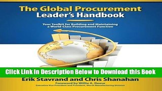 [Reads] Global Procurement Leaders Handbook: Your Toolkit for Building and Maintaining a