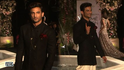 LFW Sushant makes his ramp debut Un Cut