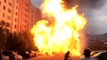 Une voiture explose en Russie