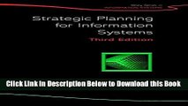 [Download] Strategic Planning for Information Systems Online Ebook