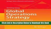 [Reads] Global Operations Strategy: Fundamentals and Practice (Springer Texts in Business and