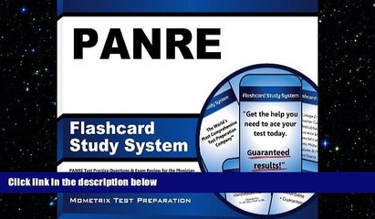 FREE PDF  PANRE Flashcard Study System: PANRE Test Practice Questions   Exam Review for the