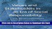 [Best] Values and Stakeholders in an Era of Social Responsibility: Cut-Throat Competition? Free