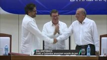 Governo da Colômbia e as Farc assinam acordo de paz histórico