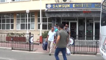 Fetö/pdy Soruşturması Kapsamında Gözaltında Tutulan Öğretmenler ve Polisler Adliyeye Çıkarıldı