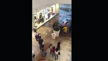 Inundación en Plaza Galerías.