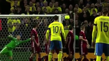 Top 10 insane Curved FREE KICKS