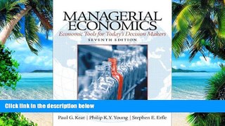 Big Deals  Managerial Economics (7th Edition)  Free Full Read Most Wanted