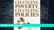 Big Deals  Changing Poverty, Changing Policies (Institute for Research on Poverty Series on
